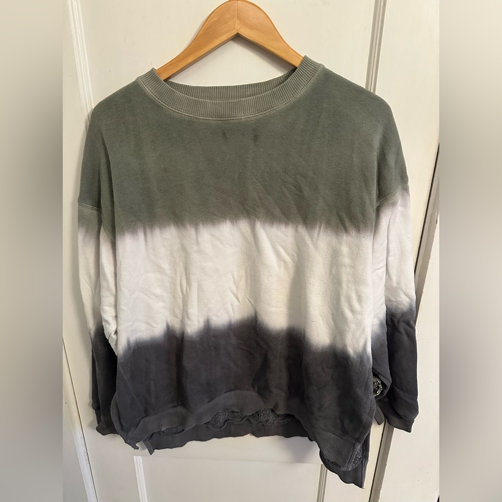 American Eagle tie dye crewneck